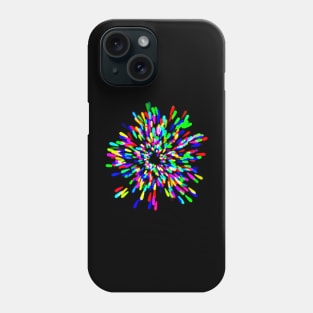 Vivid Colorful Splash: Design by Colorful Big Drops Phone Case