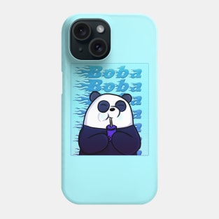 Retro Boba Panda Phone Case