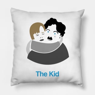 The Kid Charlie Chaplin Minimal Movie Fan Art 20s Cinema Pillow