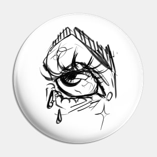 Cybersigilism eye 2 Pin