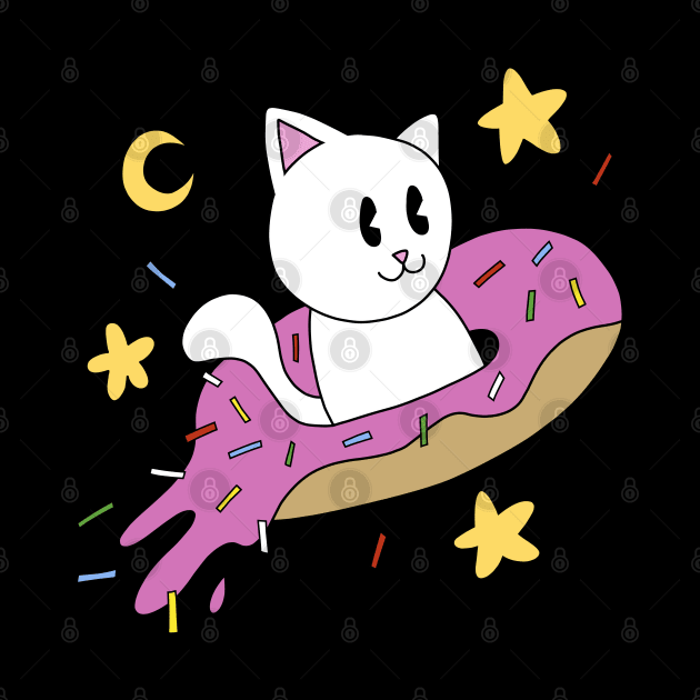 Cat Donut Spaceship by pako-valor