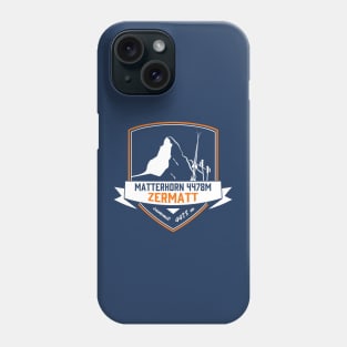 Matterhorn 4478m Phone Case