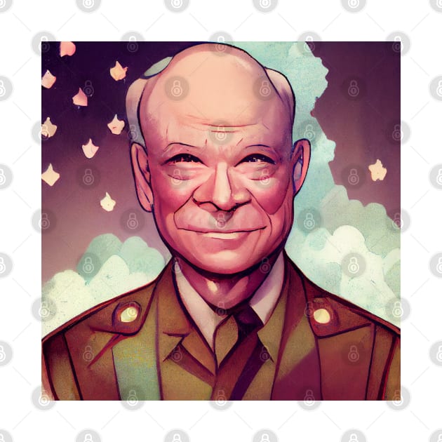 Dwight D. Eisenhower | President of the United States | Comics style by Classical