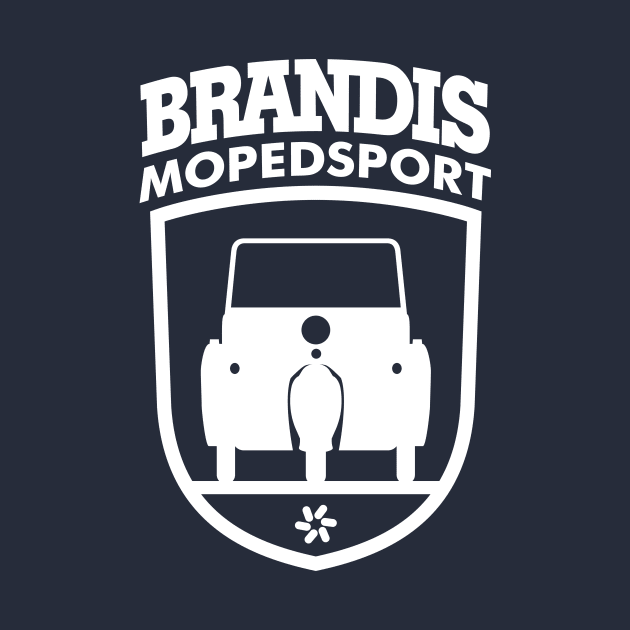 Krause Duo Mopedsport Brandis Coat of Arms (white) by GetThatCar