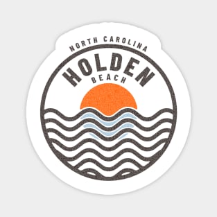 Holden Beach, NC Summertime Vacationing Sunrise Waves Magnet