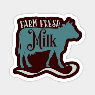 Farm Fresh Milk Magnet