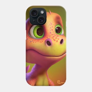 Baby Dinosaur Dino Bambino - Emily Phone Case