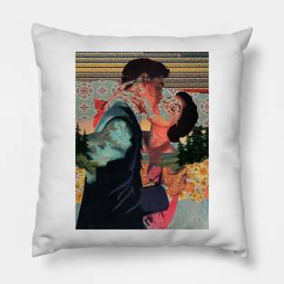 Page Error - Surreal/Collage Art Pillow