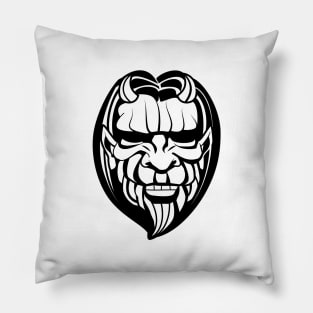 Face of the Devil Pillow