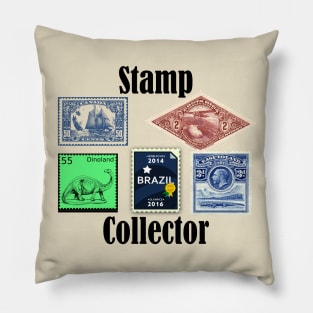 Stamp Collector Pillow