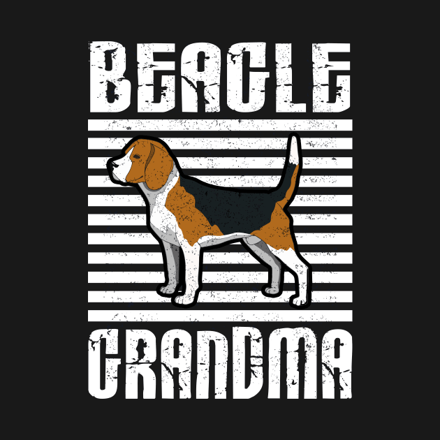 Beagle Grandma Proud Dogs by aaltadel