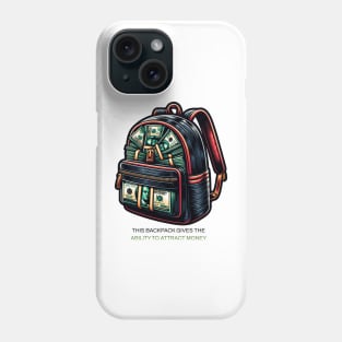 Money Backpack Phone Case