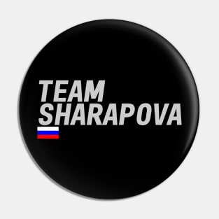 Team Sharapova Pin