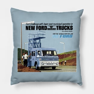 FORD D SERIES TRUCKS - advert Pillow