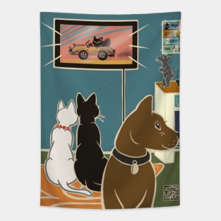 TV time Tapestry