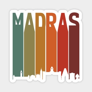 Madras Chennai Skyline Tamil Language Culture Magnet