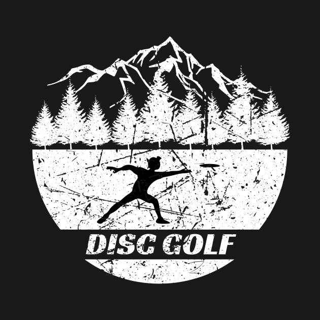 Disc Golf Vintage Design by Zodde art