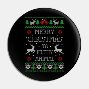 Merry Christmas Animal Filthy Ya Pin