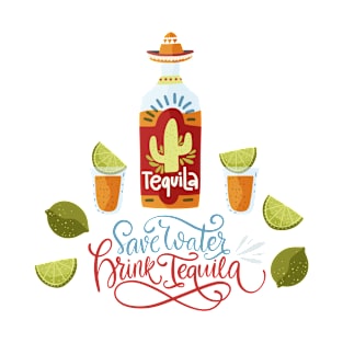 Mexico - Water - Tequila - light T-Shirt