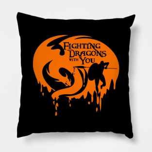 Fighting Dragons with You Pillow