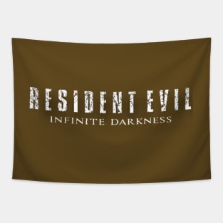 Resident Evil Infinite Darkness Logo Tapestry