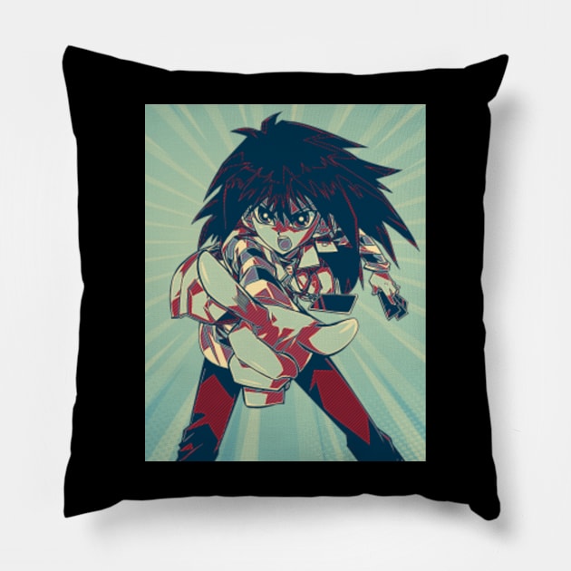 mokuba kaiba Pillow by DinoZard