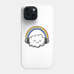 Cloudy With a Chance of Music Phone Case