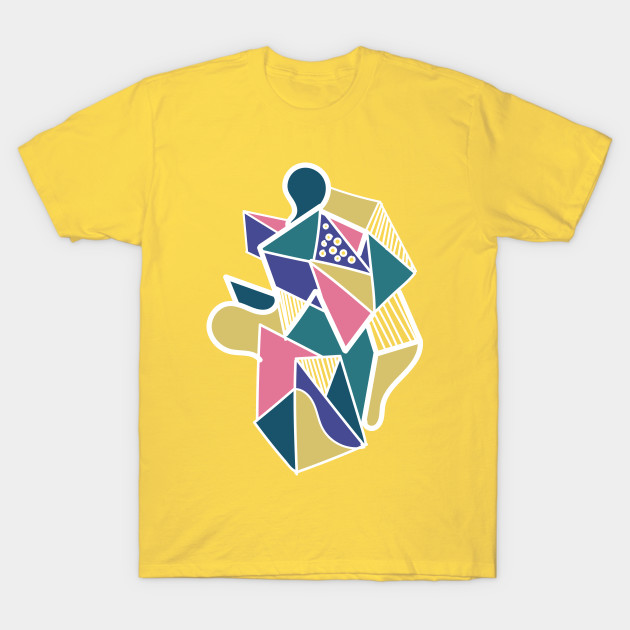 Geometric Pastel Color Abstract Cute Geometric T Shirt Teepublic