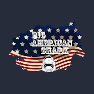 funny big american shark T-Shirt