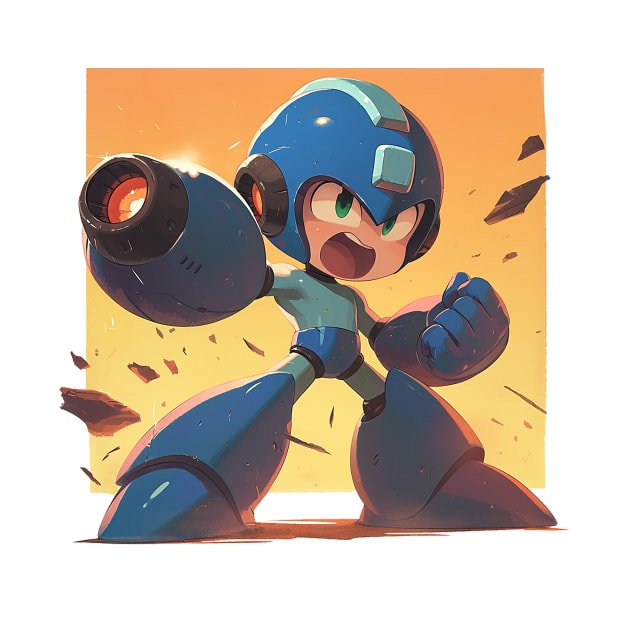 megaman by peterdora