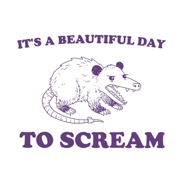 Screaming Possum by Y2KERA