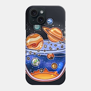 Solar System Tea Phone Case