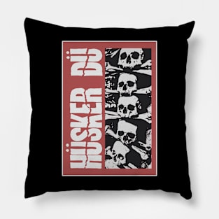 Husker Du Skulls // Fanmade Pillow