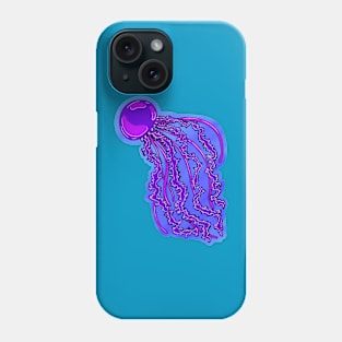 Purple jellyfish Phone Case