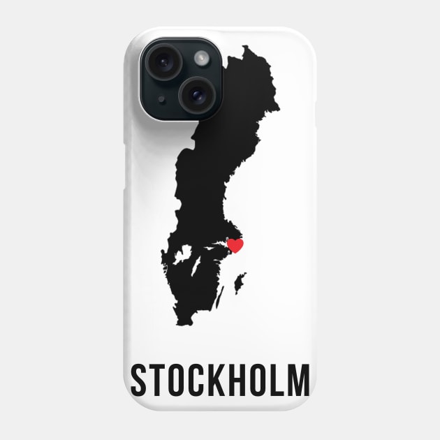 I love "Stockholm" in Sweden Phone Case by 66LatitudeNorth