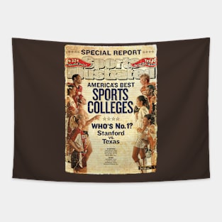 COVER SPORT - SPORT ILLUSTRATED - SPECIAL REPORT AMERICAN BEST SPORT Tapestry