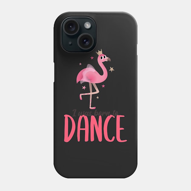 Born to Dance Phone Case by kansaikate