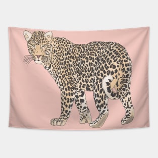 Trendy Chic leopard animal pattern Tapestry