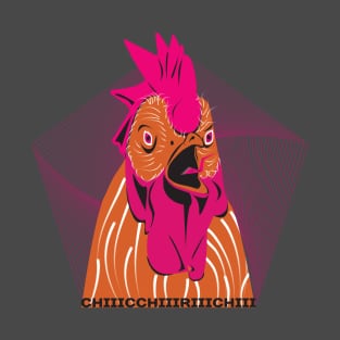 Screaming Rooster T-Shirt