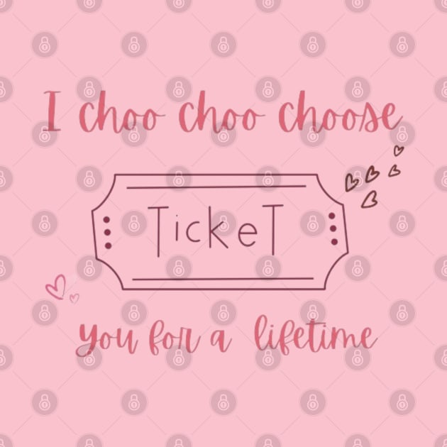 I choo choo choose you - valentine by Alexander S.