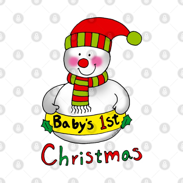 baby's 1st Christmas by cartoonygifts