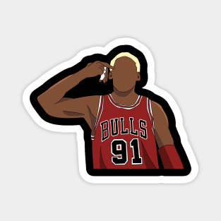 Dennis Rodman Magnet