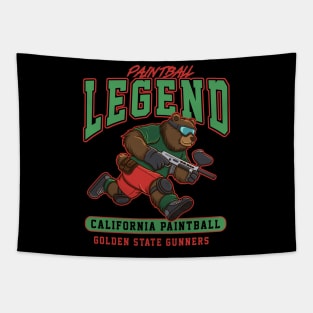 California Paintball Legend Tapestry