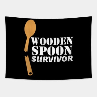 Wooden Spoon Survivor Tapestry