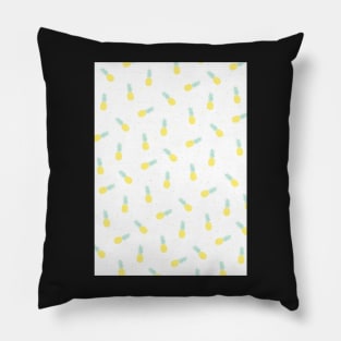 Pineapple, Pineapples pattern, Print, Tropical, Yellow, Pattern, Funny art, Modern art, Wall art, Print, Minimalistic, Modern Pillow