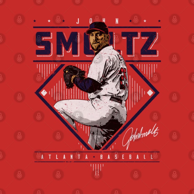 John Smoltz Atlanta Diamond Name by ganisfarhan