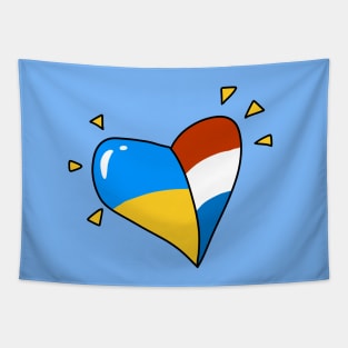 the Netherlands loves Ukraine. Tapestry