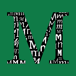 M Filled - Typography T-Shirt