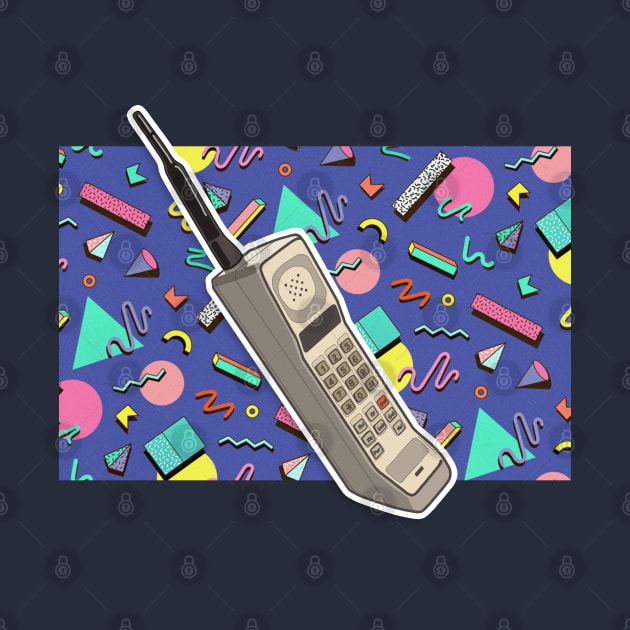 80s Brick Phone by DankFutura