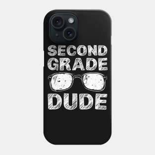 2nd Grade Dude Shirt First Day of School Gift Back to School Phone Case
